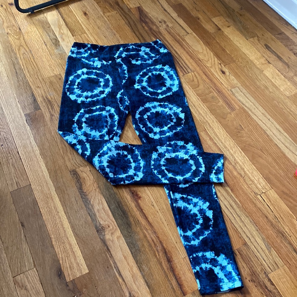LuLaRoe blue tie-dye One Size